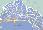 Stadtplan von Limni